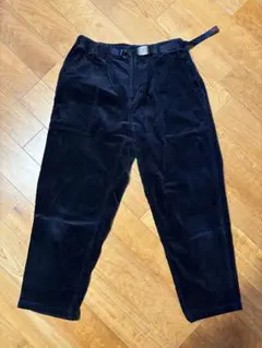 GRAMICCI グラミチ ネイビー コーデュロイ ルーズテーパード パンツ M