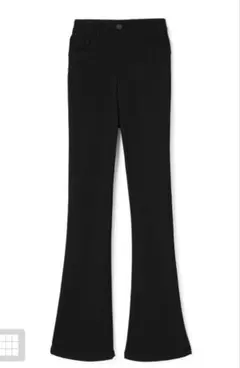 ストレッチフレアパンツ[cu34]