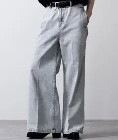 フレアデニム ホワイト