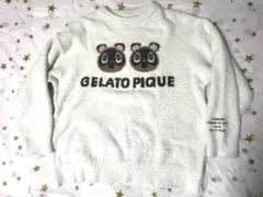 ジェラートピケ★どうぶつの森★つぶまめジャガードプルオーバー★フリー★ジェラピケ