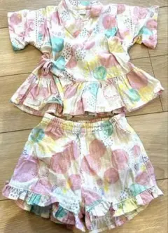 アプレレクール 甚平 90 女の子