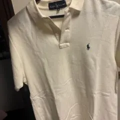 Ralph Lauren アイボリーポロシャツ Mサイズ