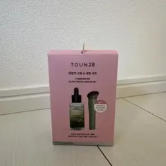 TOUN28 抹茶セラム グロウクリーム&セラムブラシ付きセット