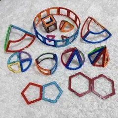 MAGFORMERS マグフォーマー　カーブ系　長方形アーチ　扇型　42ピース