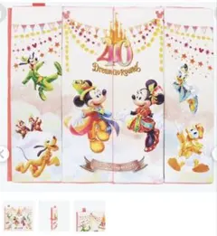 東京ディズニーリゾート 40周年⭐︎ポータブルクッション⭐︎未使用のサムネイル