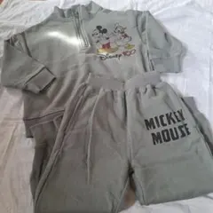 Disney 100 ミッキーマウス トレーナーとパンツセット