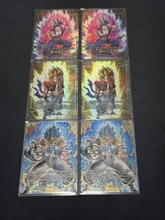 ドラゴンボールFW　エナジーマーカー　パラレル 各2枚合計6枚セット