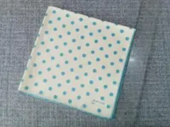 大判！ 日本製 ☆ ガーゼハンカチ ☆ ブルードット