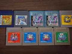 ポケットモンスター ゲームソフトまとめ売り