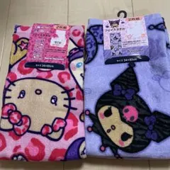 サンリオキャラクター ハローキティ クロミフェイスタオル 2枚セット