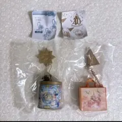 TDL 40周年 TDS 20周年 カプセルトイ ガチャ キーチェーン クランチ