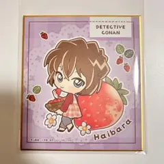 【３月末まで】名探偵コナン丨キャラぺこ いちご狩り ミニ色紙 灰原哀