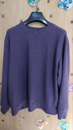 レディス　ユニクロ UNIQLO　XXL パープル紫 ニット セーター 長袖