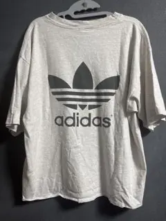 90s希少adidasトレフォイルロゴ　オリンピックt