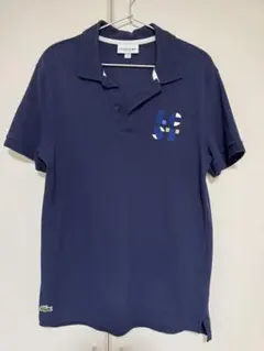 LACOSTE ネイビー ポロシャツ US M