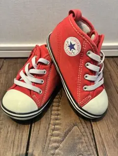コンバース　オールスター　スニーカー　ベビー　赤　レッド 14cm