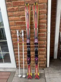 ROSSIGNOL スキー板 150cm ストック付