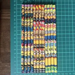 ★120**ミニオンデザイン鉛筆 12本セット