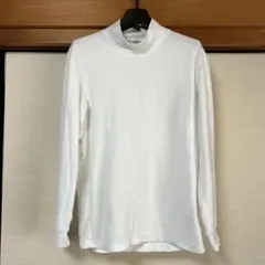 UNIQLO ホワイト ヒートテック　タートルネック S