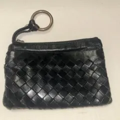 BOTTEGA VENETA イントレチャート コインケース キーリング付