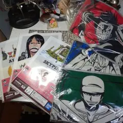 ワンピース クリアファイル＆タオル6点セット