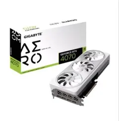 GIGABYTE GeForce RTX 4070 AERO OC 12Gのサムネイル