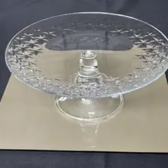 星⭐︎模様のガラスコンポート