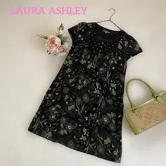 LAURA ASHLEY ローラアシュレイ 花柄 ワンピース Mのサムネイル