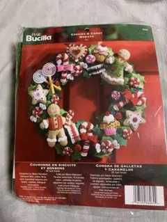 Bucilla Cookies&Candy Wreath