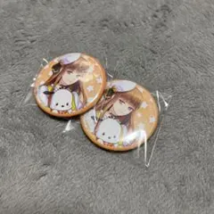 カラフルピーチ からぴち えと ダイナー 缶バッジ - メルカリ
