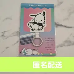 ポチャッコ　ぐうかわ　スマホホルダー　スマホリング　ストラップ　カラビナ