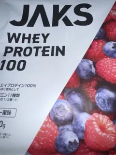 ジャックス ホエイプロテイン ベリー風味 450g 1袋