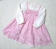 クーラクール♡ギンガムチェック ワンピース 95