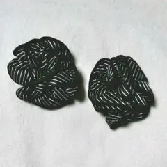 ✾ストライプシュシュ×同色２つ