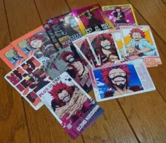 切島鋭児郎 カード グミ レア ステッカー ヒロアカ スナップマイド