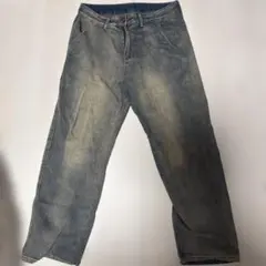 neos addict デニムパンツ　ワイドデニム