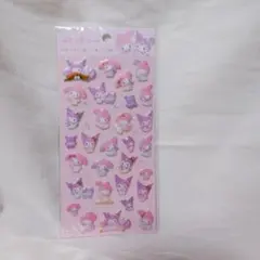 マイメロディ クロミ ぷっくりシール