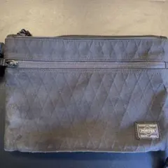 PORTER ブラック サコッシュ