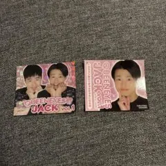 QUEENEYES JACK vol.1 ジャルジャル ステッカー 2枚セット