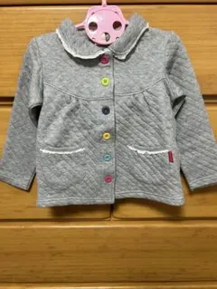ムージョンジョン☆キッズ ジャケット グレー 120cm