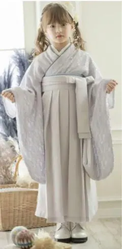 Catherine Cottage 灰色レース袴 120cm