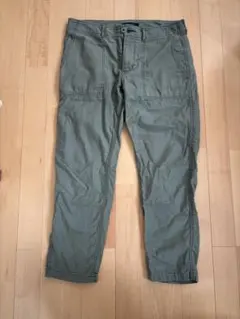 アーバンリサーチ　オリーブ　ベイカーパンツ　カーゴパンツ