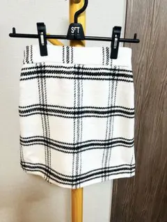 チェック柄 タイトスカート Mサイズ