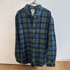 L.L.Bean チェック柄ネルシャツ XL