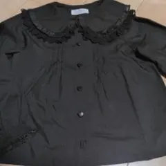 mezzo piano 長袖ブラウス 120cm ブラック　2way