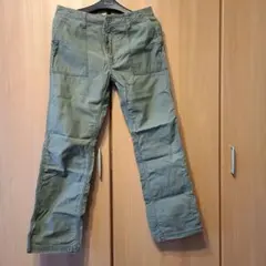 カーゴパンツ オリーブ 4ポケット