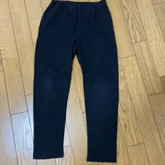 無印良品キッズ130㎝　黒レギンスパンツ ウエストゴム