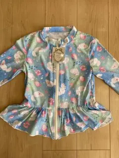 新品　ラッシュガード　140cm 女の子　タグ付き　キャサリンコテージ