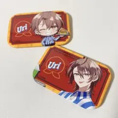 カラフルピーチ うりさん 缶バッジ