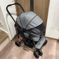美品✨　KIKII ペットカート 2WAY 分離式 キャリー 折りたたみ式のサムネイル